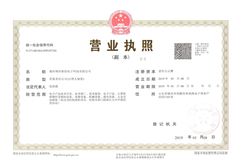 博洋新創(chuàng)電子科技有限公司的圖標(biāo)