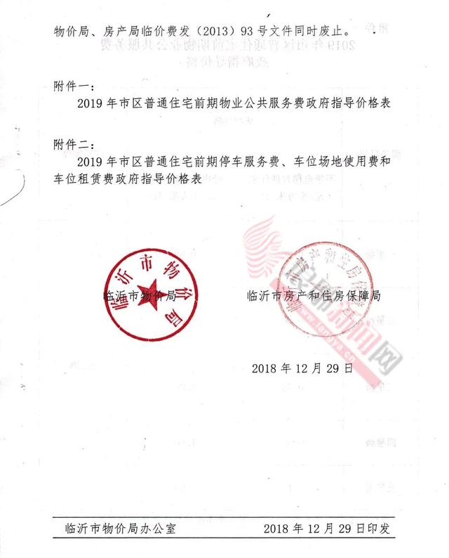 關系所有小區(qū)！臨沂城區(qū)物業(yè)費、停車費收費標準出爐！