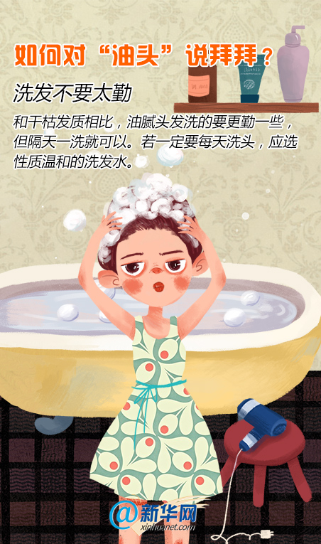 一天不洗就變“大油頭”？這份攻略拯救你
