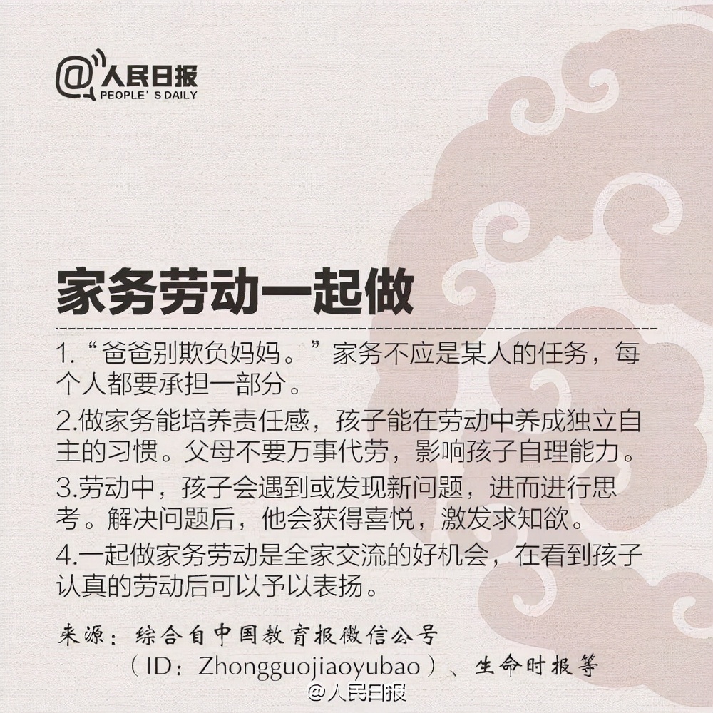 人民日報(bào)：優(yōu)秀父母的9條標(biāo)準(zhǔn)，請家長自己對照，你做到了幾條