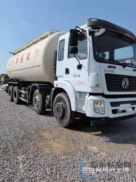 出售二手東風(fēng)散裝水泥罐車 300馬力國五前四后八