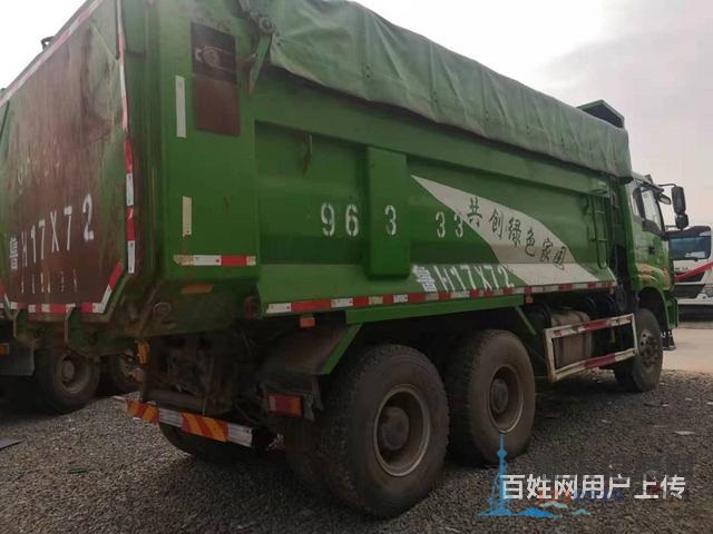 出售二手歐曼渣土車 350馬力 5.6米大箱 國五