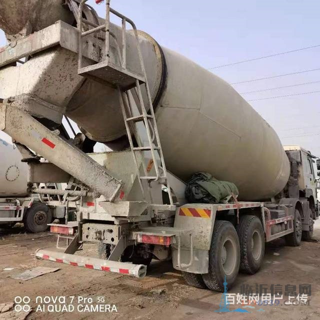 大20方二手豪沃攪拌車 國五 前四后八 380馬力