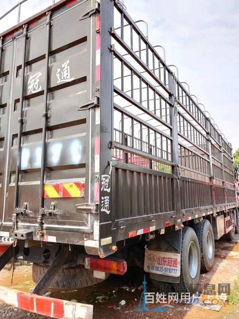 解放前四后八高欄 9米6載貨車 國五