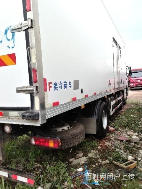歐曼前四后四8.6米冷藏車 國(guó)五帶全保