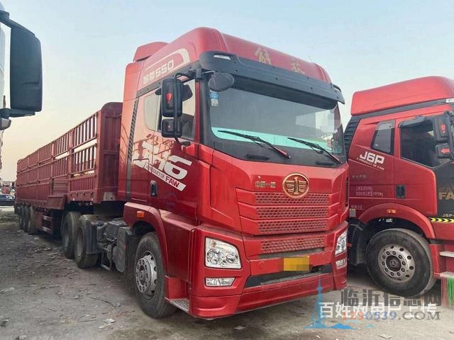 解放 天龍 汕德卡半掛車低價轉(zhuǎn)讓 可提檔 可按揭！