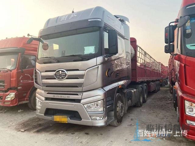 解放 天龍 汕德卡半掛車低價轉(zhuǎn)讓 可提檔 可按揭！