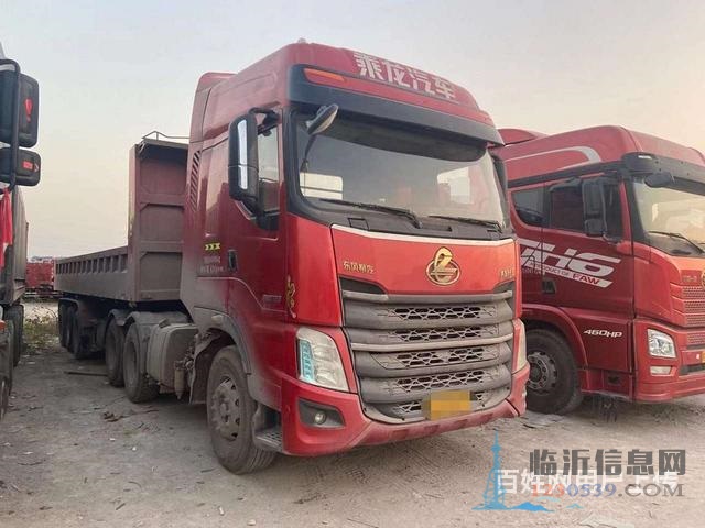 解放 天龍 汕德卡半掛車低價轉(zhuǎn)讓 可提檔 可按揭！