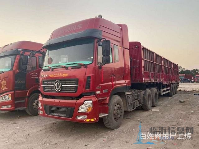 解放 天龍 汕德卡半掛車低價轉(zhuǎn)讓 可提檔 可按揭！