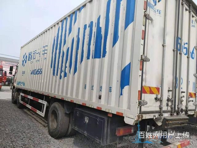 前四后四二手解放9.6米箱貨車 280馬力 國五