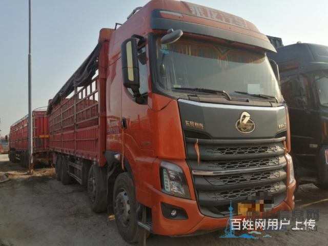 19款400馬力乘龍H7前四后八高欄車首付8萬