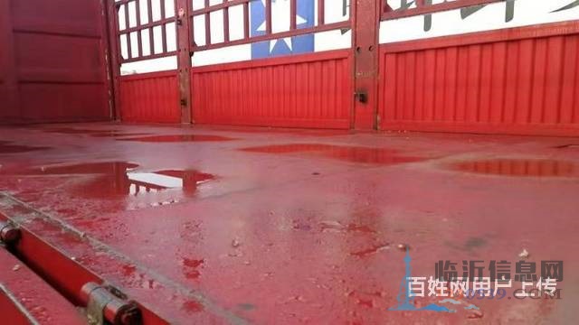 處理一臺二手13米花籃半掛車 整車高強版 輕量化
