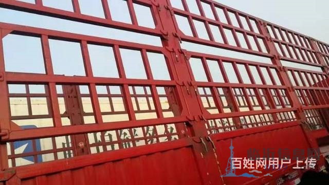 處理一臺二手13米花籃半掛車 整車高強版 輕量化