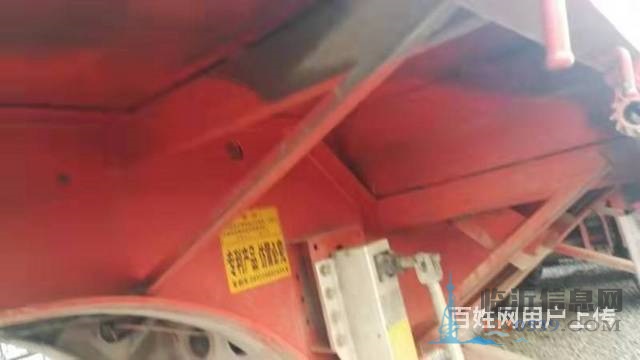 處理一臺二手13米花籃半掛車 整車高強版 輕量化
