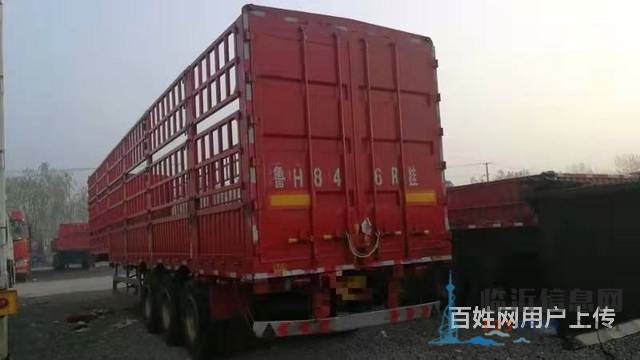 處理一臺二手13米花籃半掛車 整車高強版 輕量化
