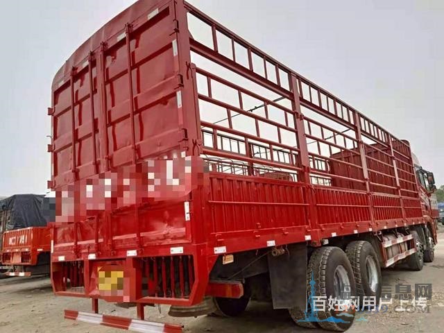 二手19年的載貨車解放JH6前四后八高欄國五