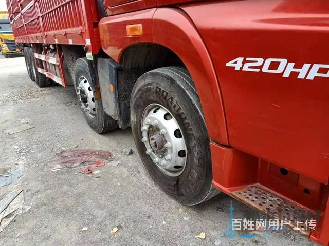 二手19年的載貨車解放JH6前四后八高欄國五