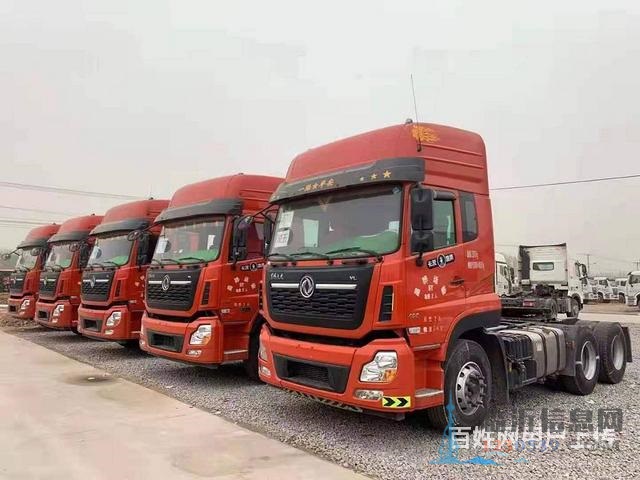 雙驅(qū)輕體二手天龍牽引車出售輕盈版 國五400馬力