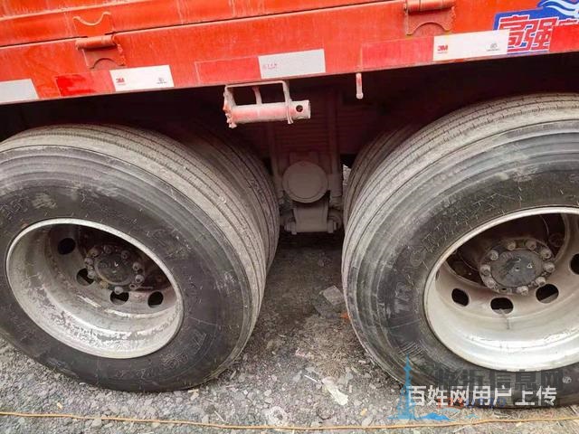 出售二手解放前四后八9.6米高欄460馬力國五錫柴