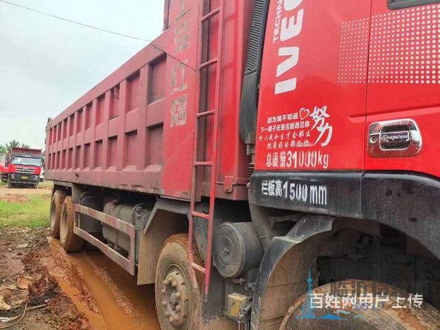 兩年杰獅 前四后八自卸車450大馬力 國5