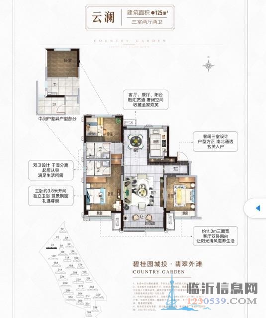 碧桂園城投翡翠外灘剛需三室，精裝交房高品質(zhì)社區(qū)
