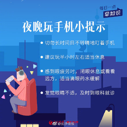 昨晚你熬夜看手機(jī)了嗎？