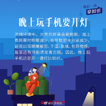 昨晚你熬夜看手機(jī)了嗎？