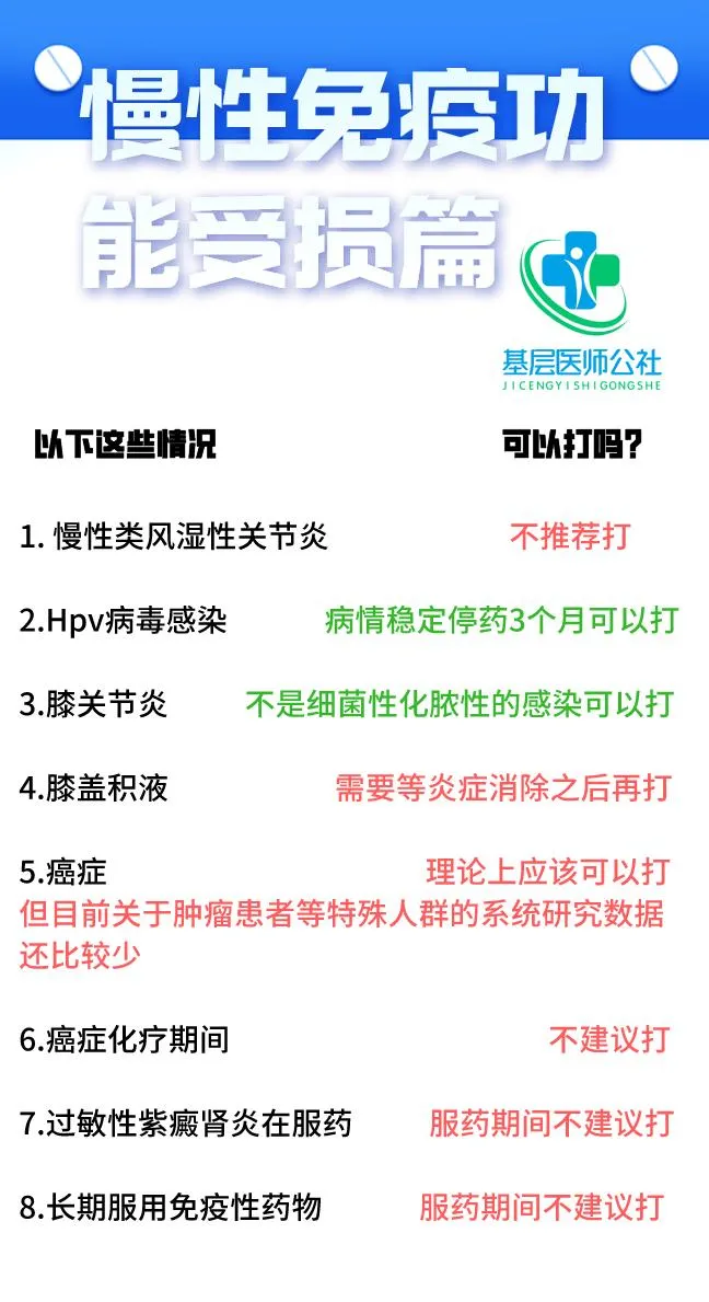 最新版！疫苗接種禁忌，快收藏