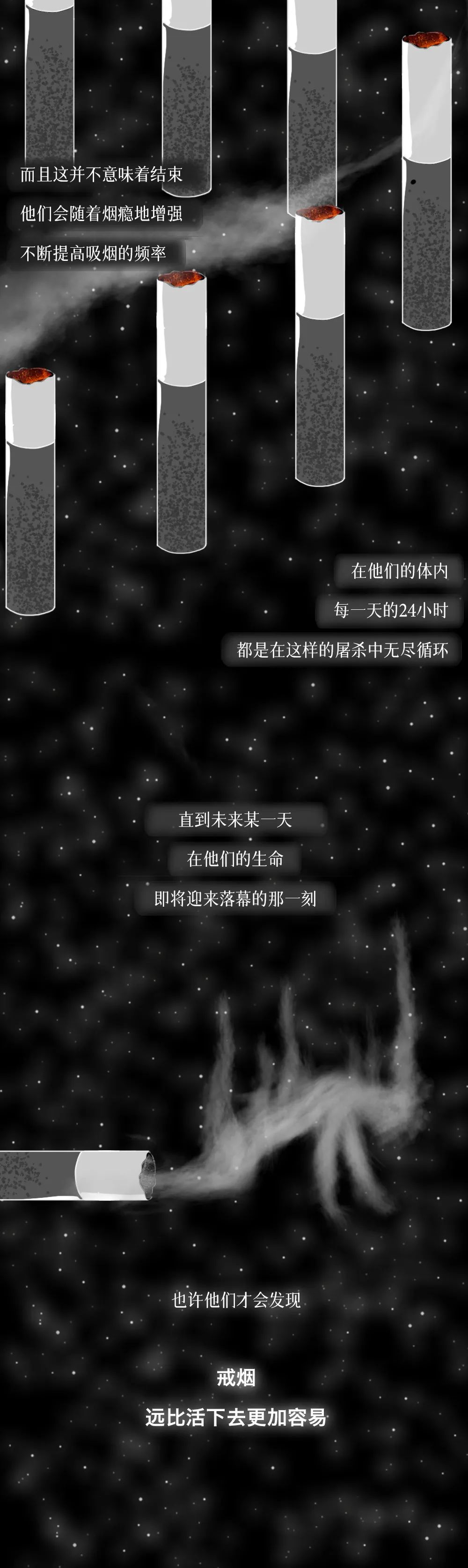 在你抽煙的時(shí)候，一場(chǎng)屠殺正在體內(nèi)展開···