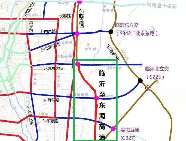 臨沂“五縱五橫”高速公路網(wǎng)又近了一步