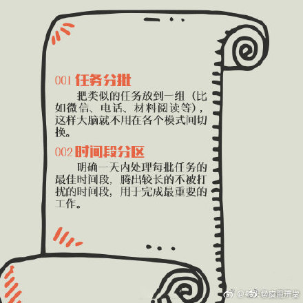 提升效率的18個(gè)建議