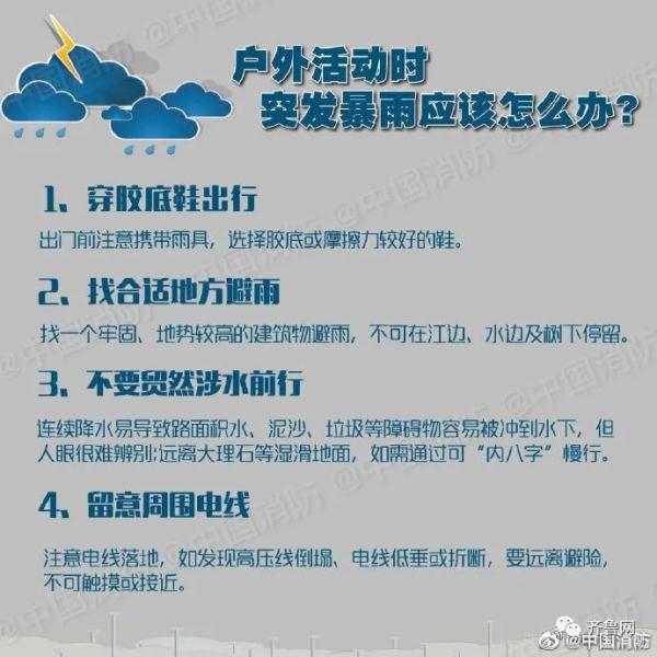 暴雨預警！中央氣象臺：今天，山東南部局地大到暴雨！臨沂日照已降暴雨！