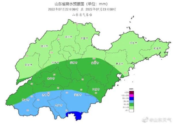 暴雨預警！中央氣象臺：今天，山東南部局地大到暴雨！臨沂日照已降暴雨！