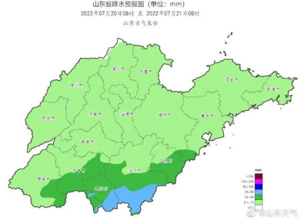 暴雨預警！中央氣象臺：今天，山東南部局地大到暴雨！臨沂日照已降暴雨！
