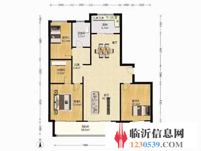 開(kāi)元帕緹歐 電梯洋房 四室兩衛(wèi) 雙衛(wèi) 精裝修 證過(guò)二